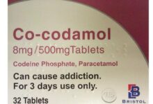 دواعي استعمال والآثار الجانبية دواء Co-codamol 8/500 mg