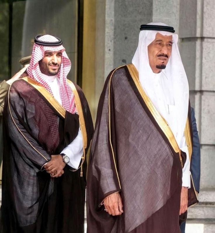 صور محمد بن سلمان والملك سلمان